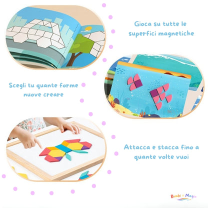 Incastri Magici™️ - Puzzle Magnetici Educativi