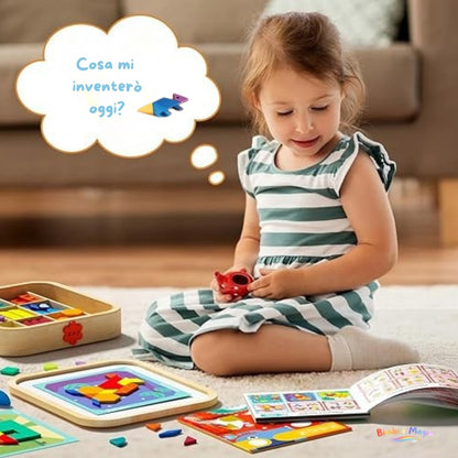 Incastri Magici™️ - Puzzle Magnetici Educativi