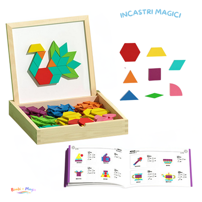 Incastri Magici™️ - Puzzle Magnetici Educativi