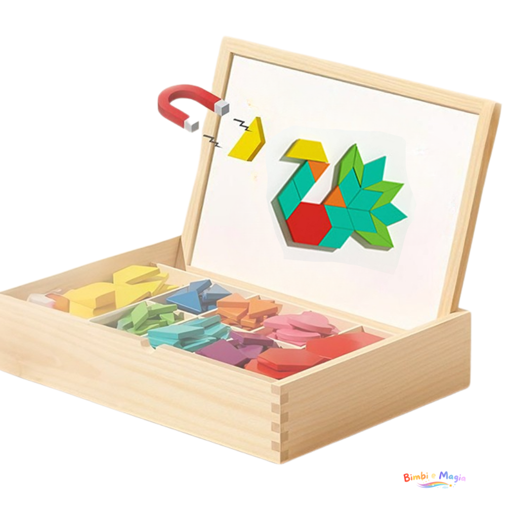 Incastri Magici™️ - Puzzle Magnetici Educativi